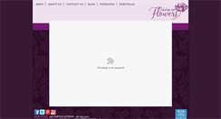 Desktop Screenshot of bankofflowers.net